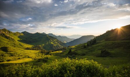 Photo Mountain landscape