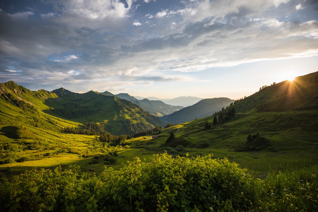 Photo Mountain landscape